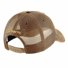 canvas mesh-back cap