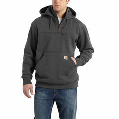 rain defender® loose fit heavyweight quarter-zip hoodie