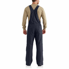 flame-resistant quick duck® bib overall/quilt-lined