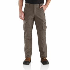 relaxed straight steel double-front cargo pant