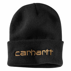 knit insulated logo graphic cuffed beanie