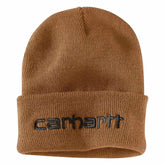 knit insulated logo graphic cuffed beanie