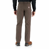 flame-resistant rugged flex relaxed fit canvas five-pocket work pant