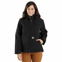 women's super dux™ relaxed fit sherpa-lined jacket - 2 warmer rating