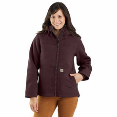 women's super dux™ relaxed fit sherpa-lined jacket - 2 warmer rating