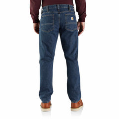 relaxed straight lined jean