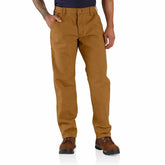 flame resistant rugged flex® relaxed fit duck utility work pant