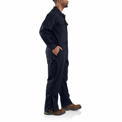 flame-resistant loose fit twill coverall