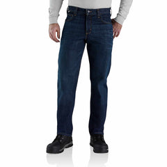 flame-resistant rugged flex® slim fit 5 pocket jean
