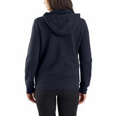 women's flame-resistant carhartt force® relaxed fit midweight hooded zip-front sweatshirt