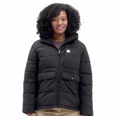 women's montana puffer jacket - sherpa lined - 4 extreme warmth rating
