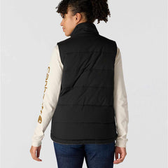 women's montana puffer vest - insulated - reversible