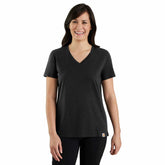 women's tencel™ fiber series relaxed fit short-sleeve v-neck t-shirt
