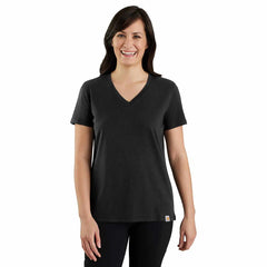 women's tencel™ fiber series relaxed fit short-sleeve v-neck t-shirt