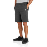 relaxed fit midweight fleece short