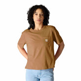 women's tencel™ fiber series loose fit short-sleeve crewneck t-shirt