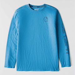 force sun defender™ lightweight long-sleeve logo graphic t-shirt