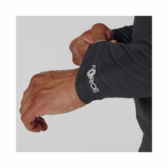 force sun defender™ lightweight long-sleeve hooded logo graphic t-shirt