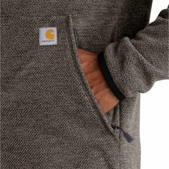 full-zip relaxed fit fleece jacket - 1 warm rating