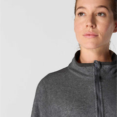 women's full-zip relaxed fit fleece jacket - 1 warm rating