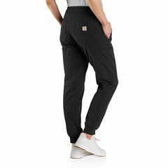 women's carhartt force® relaxed fit fleece lined jogger