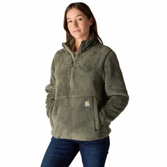 women's loose fit fleece pullover - 3 warmest rating