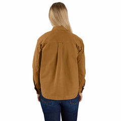 women's montana rugged flex® loose fit heavyweight duck overshirt