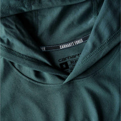 carhartt force® relaxed fit long-sleeve logo graphic hooded t-shirt