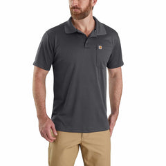 carhartt force® relaxed fit lightweight short-sleeve pocket polo