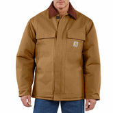 loose fit firm duck insulated traditional coat - 3 warmest rating