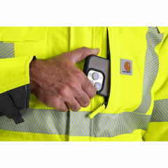 high-visibility waterproof class 3 sherwood jacket - 4 extreme warmth rating