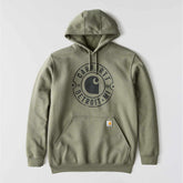 loose fit midweight hooded detroit sweatshirt