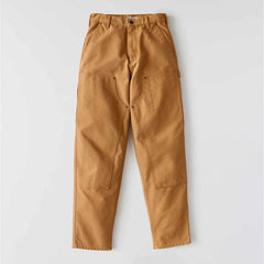 women's vintage fit high rise duck double-front pant