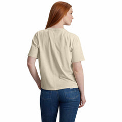 women's tencel™ fiber series loose fit short-sleeve script graphic t-shirt