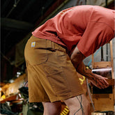 rugged flex® relaxed fit duck double-front utility work short