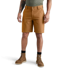 rugged flex® relaxed fit duck double-front utility work short