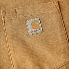 relaxed fit midweight garment dye french terry crewneck pocket sweatshirt