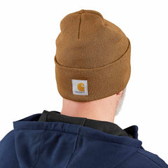 knit cuff led light beanie