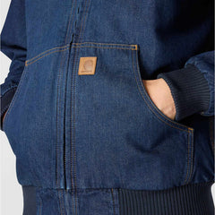 loose fit denim active jac - 2 warmer rating
