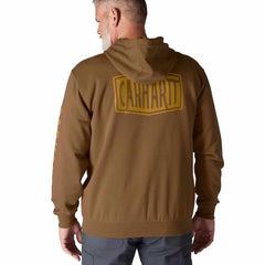 rain defender® loose fit midweight logo graphic sweatshirt