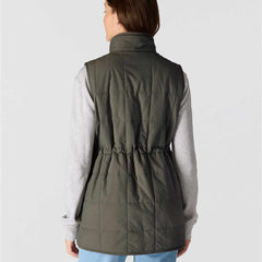 women's rain defender® relaxed fit lightweight insulated mock-neck vest