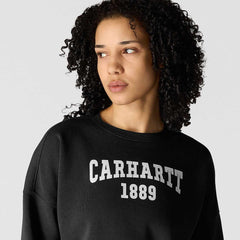 women's loose fit midweight carhartt graphic sweatshirt