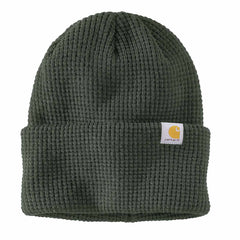 knit waffle beanie