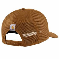 rugged flex® twill mesh-back camo patch cap
