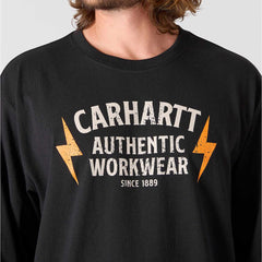 loose fit heavyweight long-sleeve graphic t-shirt