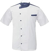 Men's Chef Coat Half Sleeve Jacket Multicolored Exclusive Chef Jacket Size (XS-6XL)