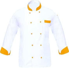 Men's Chef Coat Full Sleeve Jacket Multicolored Exclusive Chef Jacket Size (XS-6XL)