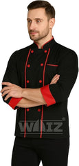 Professional Chef Coat – Double-Breasted Culinary Jacket with Long Sleeves