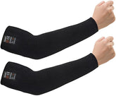 Protective Arm Sleeves, Cut Heat Resistant Arm Protectors Anti Abrasion Safety Armband for Garden Kitchen Work 1 Pair