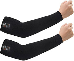 Protective Arm Sleeves, Cut Heat Resistant Arm Protectors Anti Abrasion Safety Armband for Garden Kitchen Work 1 Pair